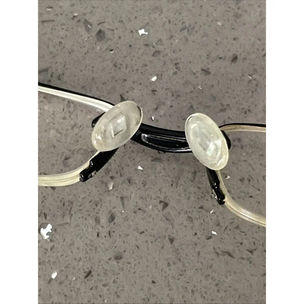 TAKUMI T9721 Black EYEGLASSES SUNGLASSES FRAMES ONLY 47-17-135 half rim rectangl